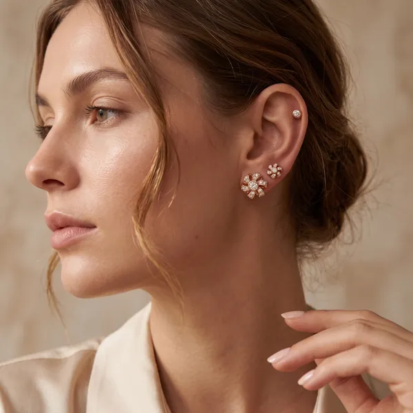 Anti_Tarnish_Rose_Gold_Floral_Stud_Earrings_Set_for_Women_|_Crystal_Flower_&_Round_Stud_Earrings_Combo