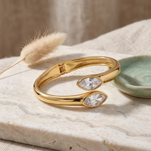 Gold_Marquise_Crystal_Open_Cuff_Bracelet_for_Women_|_Stainless_Steel_Hinged_Bangle