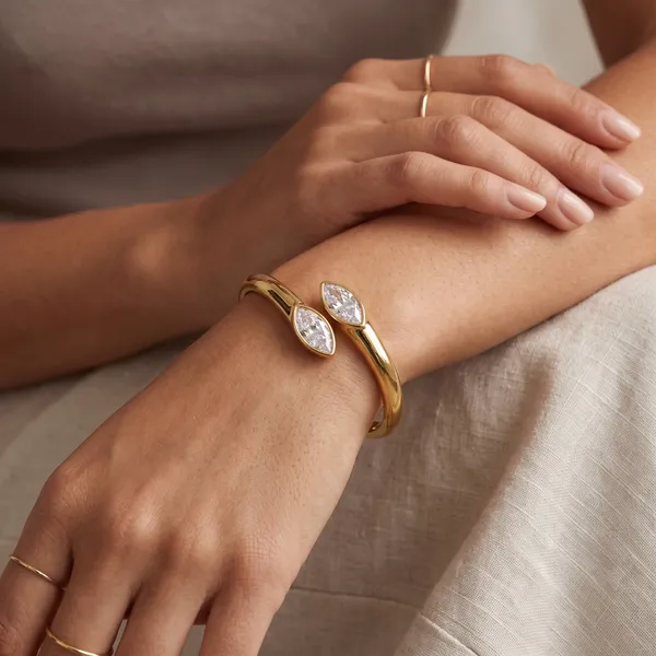 Gold_Marquise_Crystal_Open_Cuff_Bracelet_for_Women_|_Stainless_Steel_Hinged_Bangle