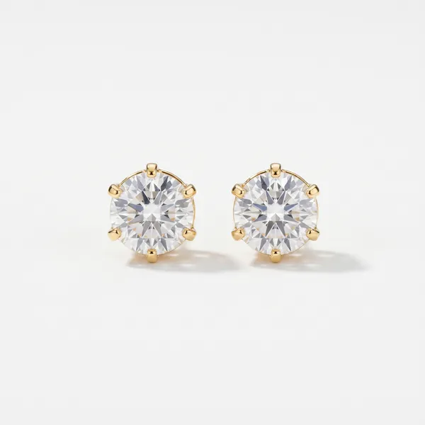 Classic_Solitaire_Anti_Tarnish_Stud_Earrings_for_Women_|_Gold_Plated_Crystal_Stud_Earrings