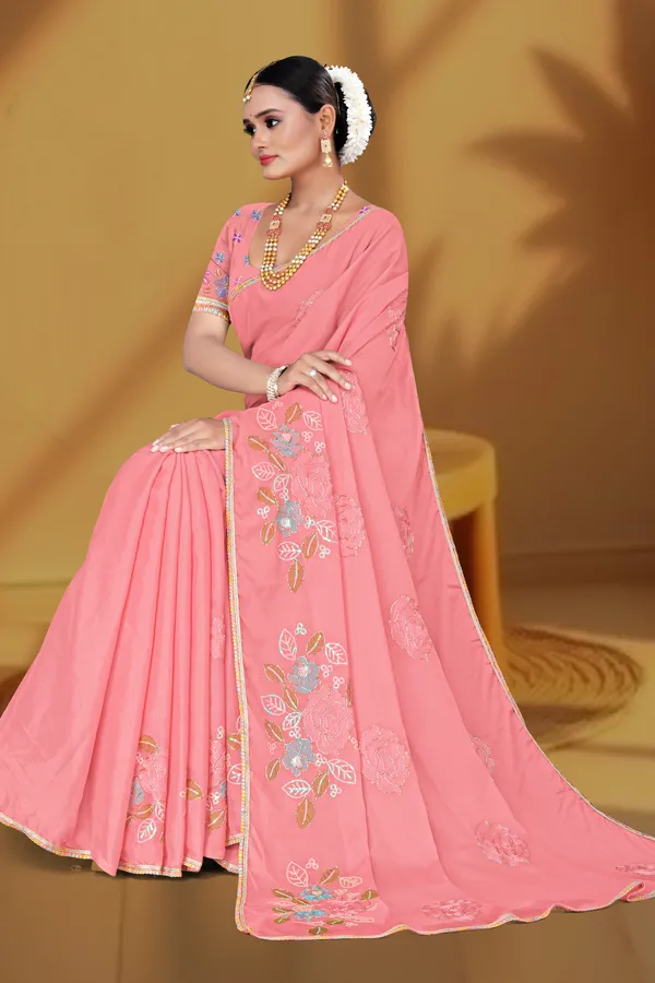 Women's_GAJRI_Floral_Embroidered_Saree_–_Festive_Wear_Star_Georgette_Saree_with_Matching_Blouse_Piece