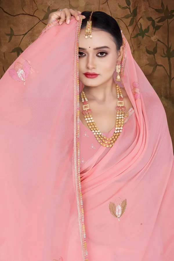Women's_L.PECH_Floral_Embroidered_Saree_–_Festive_Wear_Star_Georgette_Saree_with_Matching_Blouse_Piece