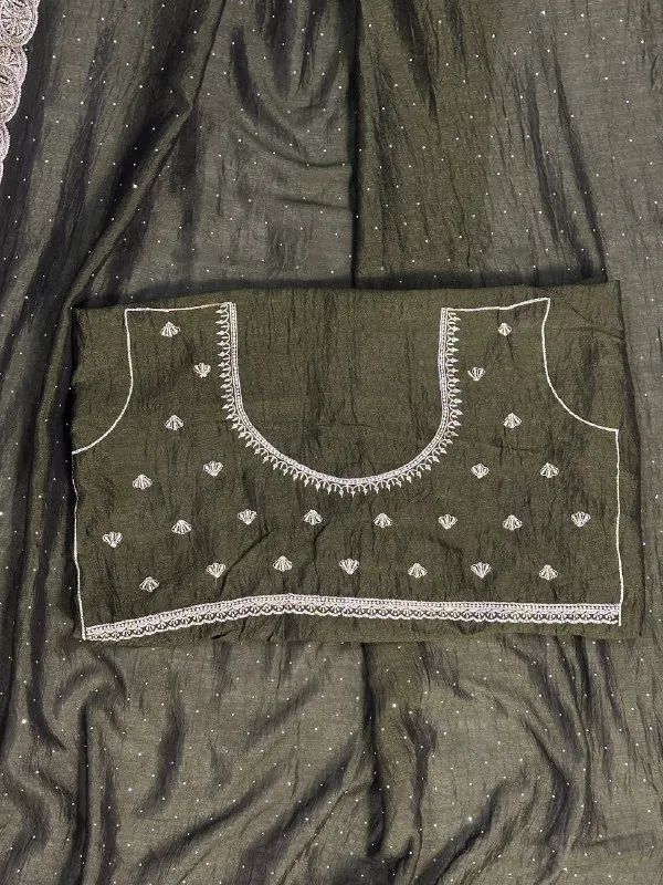 Mehndi_Vichitra_Silk_Saree_For_Women