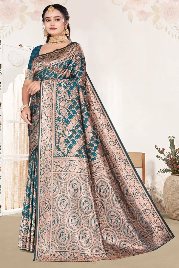 Women's_Banarasi_Art_Silk_Saree_–peacock_blue_Festive_Wear_Saree_with_Heavy_Woven_Golden_Zari_Pallu_and_Blouse_Piece