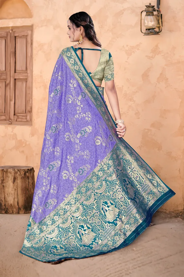 Women's_Banarasi_Art_Silk_Saree_–_Light_Purple_&_Teal_Blue_Festive_Wear_Saree_with_Heavy_Woven_Golden_Zari_Border_and_Blouse_Piece.