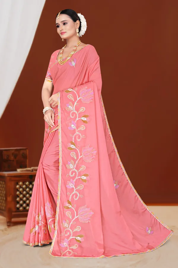 Women's_GAJRI_Floral_Embroidered_Saree_–_Festive_Wear_Star_Georgette_Saree_with_Matching_Blouse_Piece
