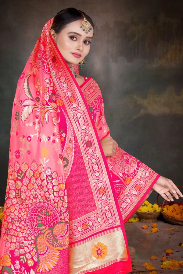 Women's_Banarasi_Art_Silk_Saree_–_Dual_Tone_Pink_Festive_Wear_Saree_with_Heavy_Zari_Border_and_Blouse_Piece