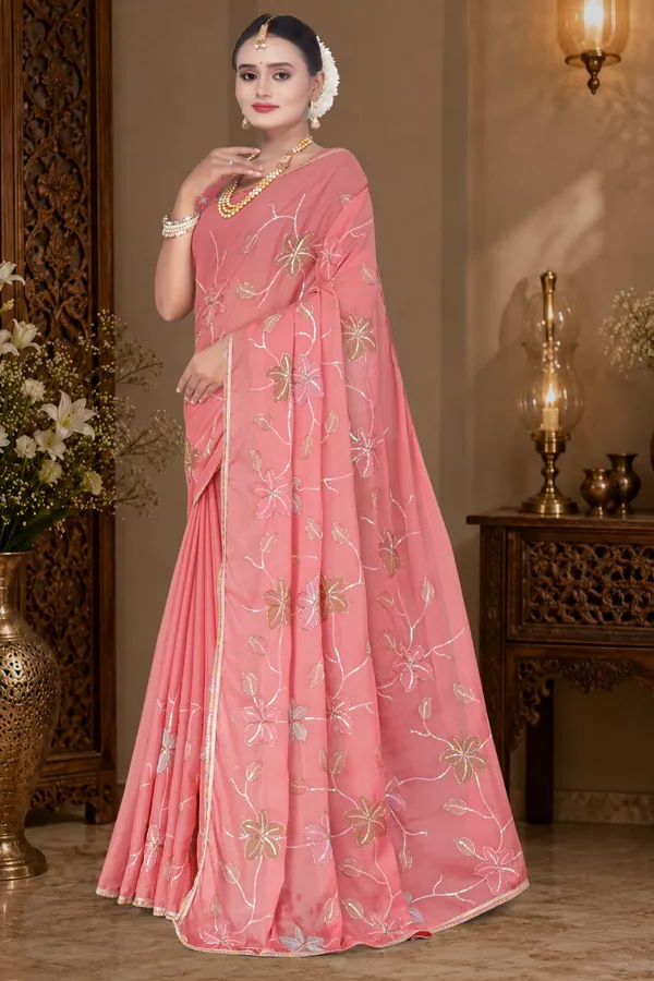 Women's_GAJRI_Floral_Embroidered_Saree_–_Festive_Wear_Star_Georgette_Saree_with_Matching_Blouse_Piece