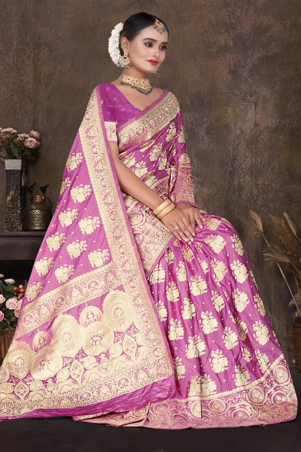 Women's_Banarasi_Art_Silk_Saree_–_Light_Purple_Festive_Wear_Saree_with_Heavy_Woven_Zari_Border_and_Blouse_Piece