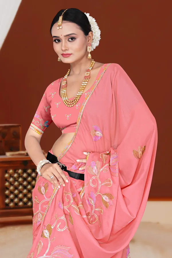 Women's_GAJRI_Floral_Embroidered_Saree_–_Festive_Wear_Star_Georgette_Saree_with_Matching_Blouse_Piece