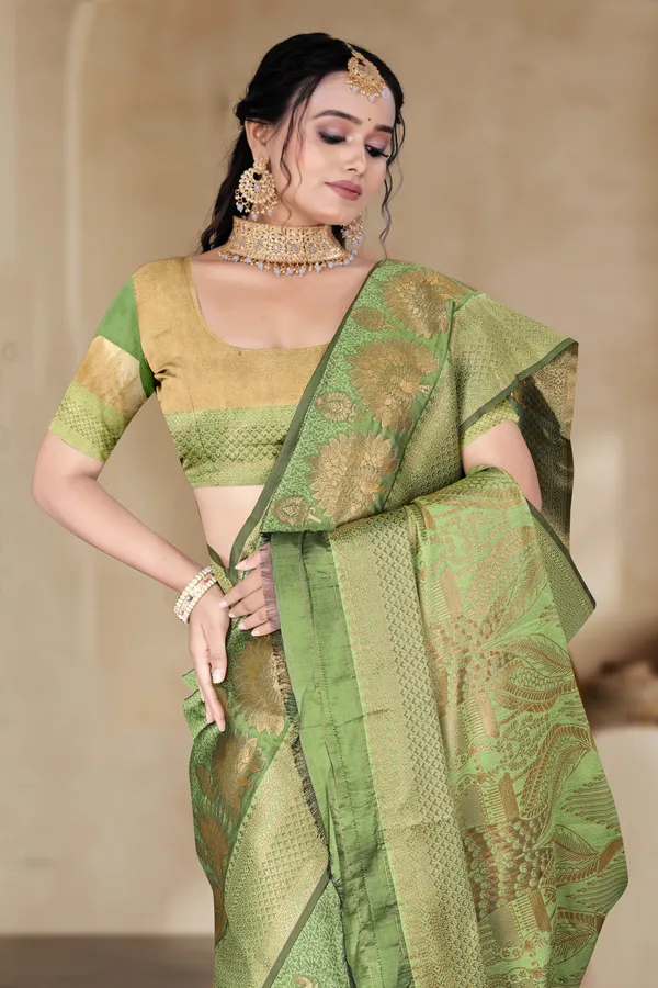 Women's_Banarasi_Art_Silk_Saree_–_pistel_green_Festive_Wear_Saree_with_Heavy_Woven_Zari_Border_and_Blouse_Piece