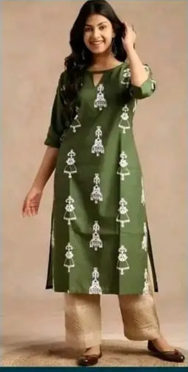 Women_Olive_Green_Rayon_Printed_Straight_Kurti_Designer_Ethnic_Wear_Kurta_Casual_Daily_Wear