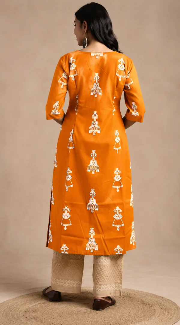 Women_Orange_Rayon_Printed_Straight_Kurti_Ethnic_Motif_Print_Kurta_Casual_And_Office_Wear