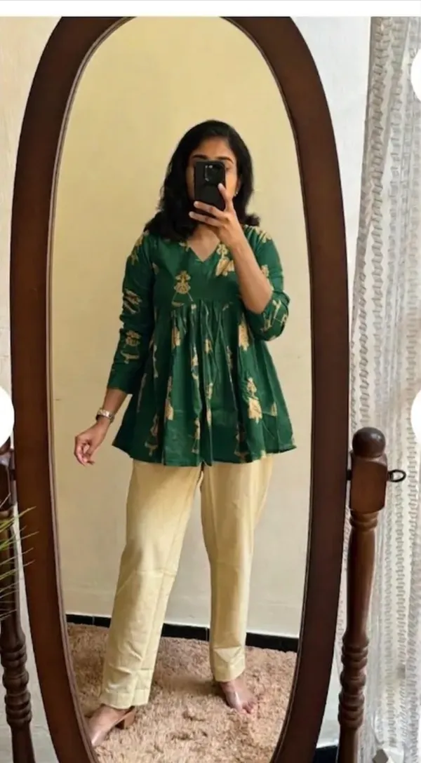 Women_Green_Rayon_Peplum_Kurti_Top_Stylish_Printed_Ethnic_Top_For_Daily_Wear