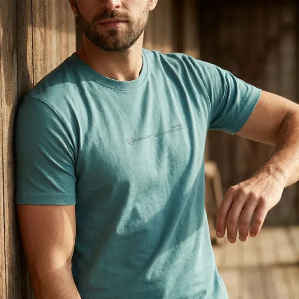 Teal_Blue_Cotton_Regular_Fit_Crew_Neck_T-Shirt_For_Men