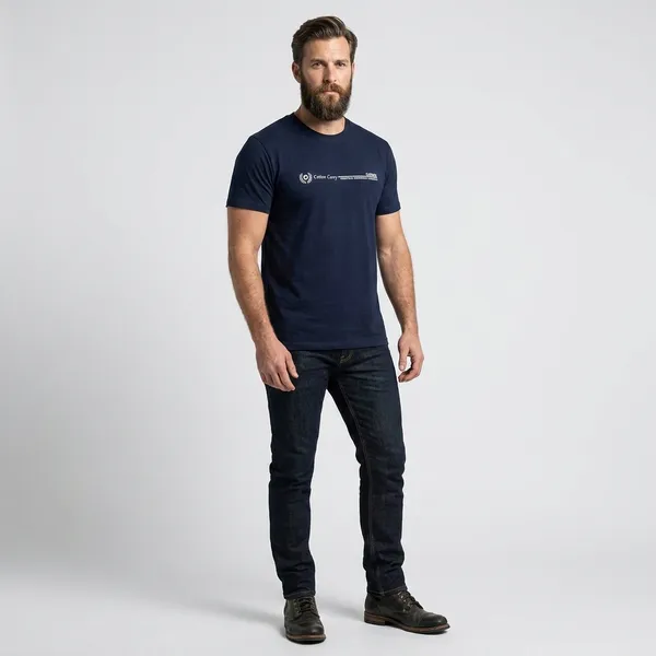 Navy_Blue_Cotton_Printed_Crew_Neck_T-Shirt_For_Men