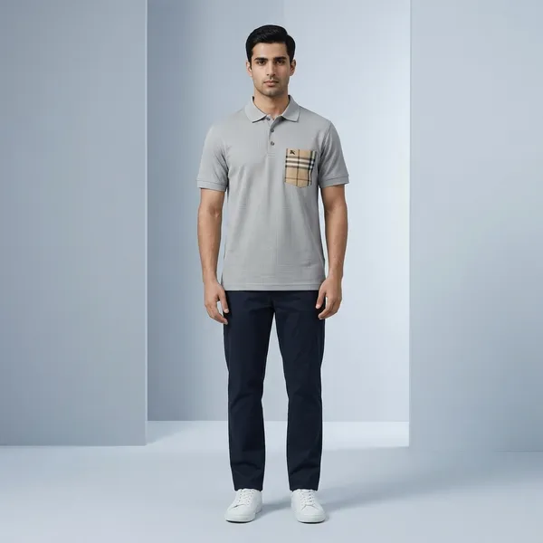 Grey_Cotton_Regular_Fit_Check_Pocket_Polo_T-Shirt_For_Men