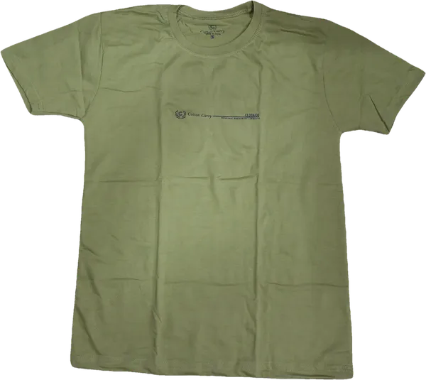 Olive_Green_Cotton_Graphic_Print_Crew_Neck_T-Shirt_For_Men