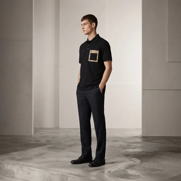 Black_Cotton_Relaxed_Fit_Polo_T-Shirt_For_Men