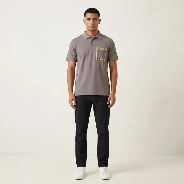 Grey_Cotton_Relaxed_Fit_Checkered_Pocket_Polo_T-Shirt_For_Men