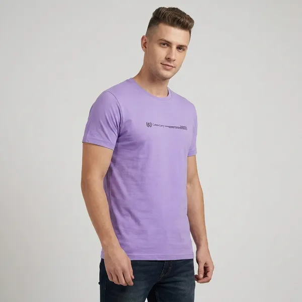 Lavender_Cotton_Regular_Fit_Printed_T-Shirt_For_Men