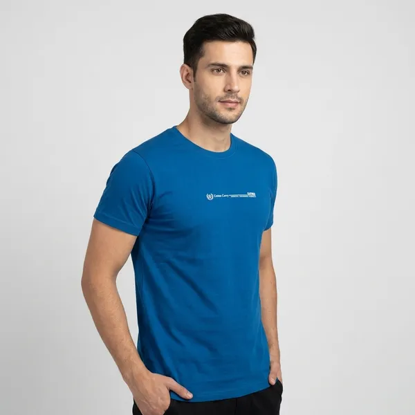Blue_Cotton_Regular_Fit_Crew_Neck_T-Shirt_For_Men
