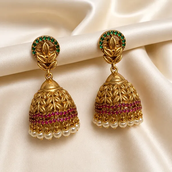 Leaf_Jhumka