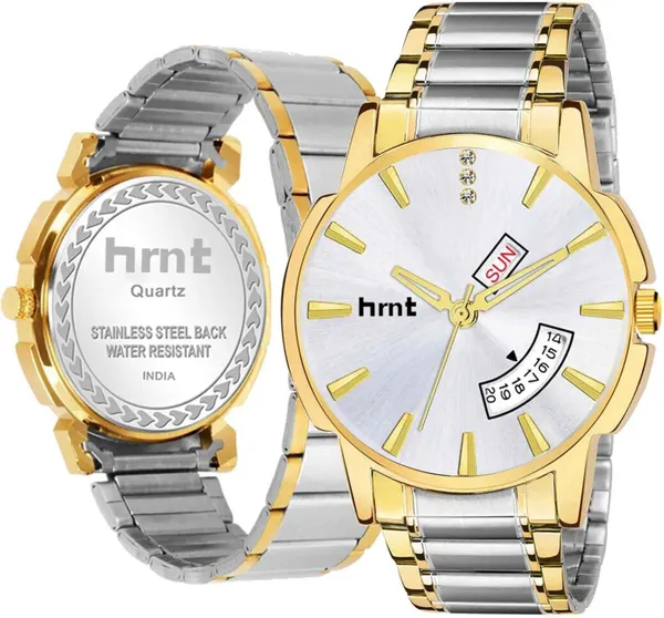 Gold_And_Silver_Dual_Tone_Stainless_Steel_Day_Date_Analog_Watch_For_Men