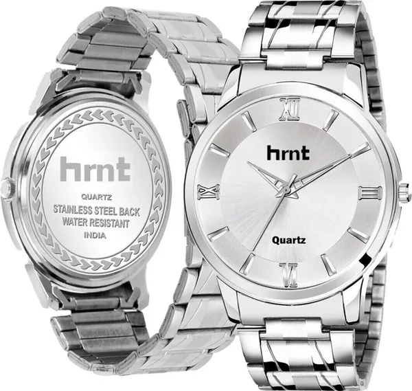 Silver_Stainless_Steel_Roman_Numeral_Dial_Analog_Quartz_Watch_For_Men