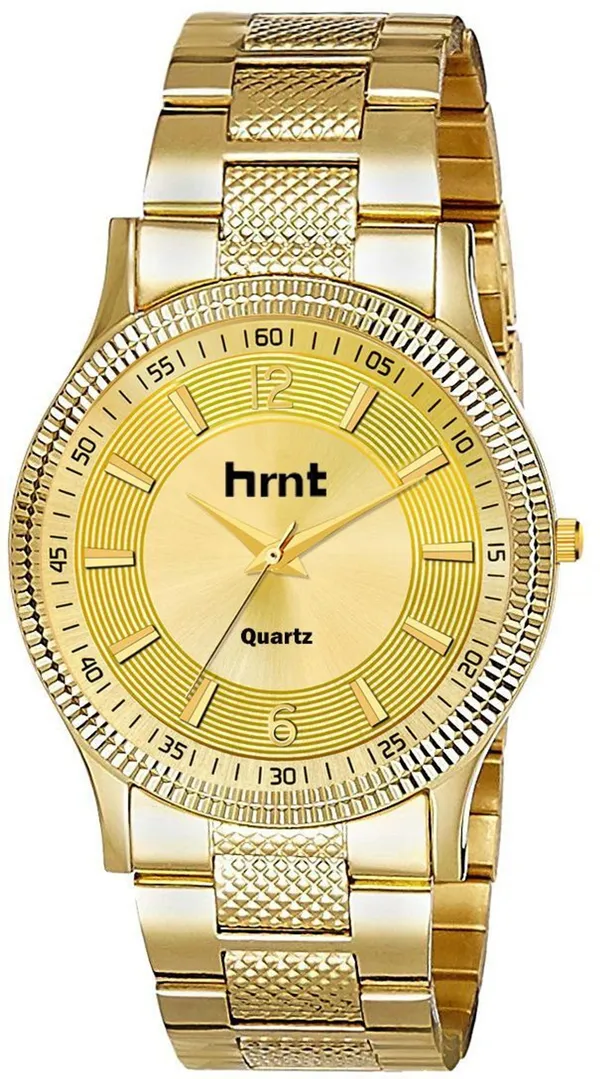 Gold_Stainless_Steel_Tachymeter_Textured_Dial_Analog_Watch_For_Men