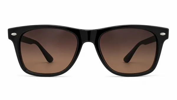 Black_Plastic_Wayfarer_Sunglasses_Brown_Gradient_Lenses_For_Men