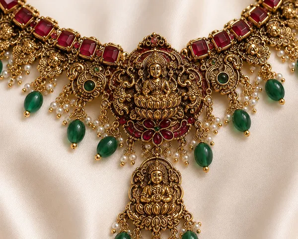 Coral_Laxmi_Necklace