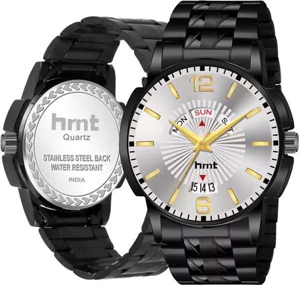Black_Stainless_Steel_Day_Date_Analog_Watch_For_Men