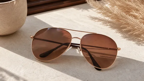 Rose_Gold_Metal_Aviator_Sunglasses_Brown_Gradient_Lenses_For_Men