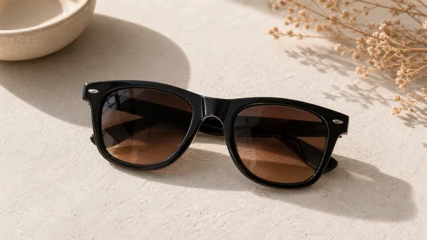 Black_Plastic_Wayfarer_Sunglasses_Brown_Gradient_Lenses_For_Men
