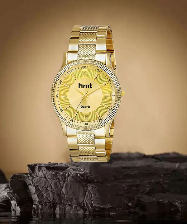 Gold_Stainless_Steel_Tachymeter_Textured_Dial_Analog_Watch_For_Men