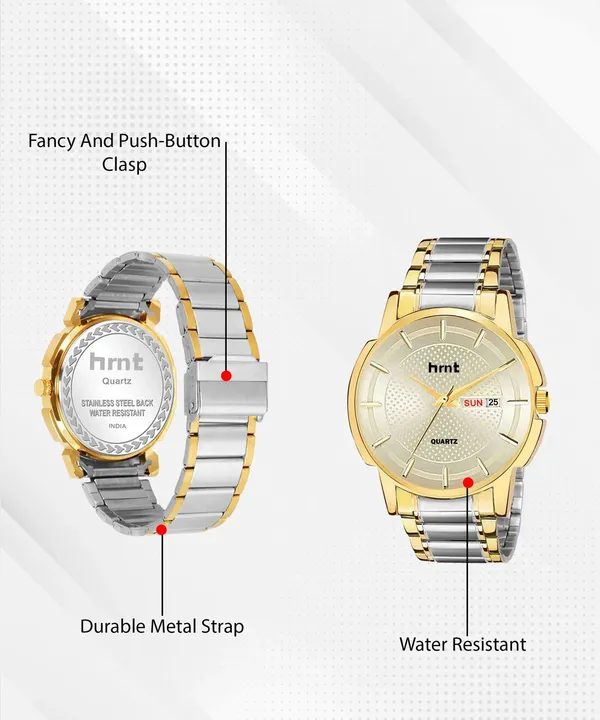 Silver_And_Gold_Two-Tone_Stainless_Steel_Day_Date_Analog_Watch_For_Men