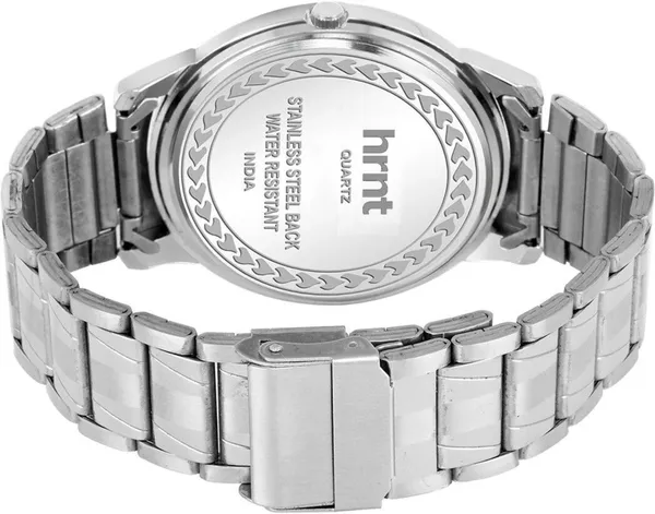 Blue_And_Silver_Stainless_Steel_Sunburst_Dial_Analog_Quartz_Watch_For_Men