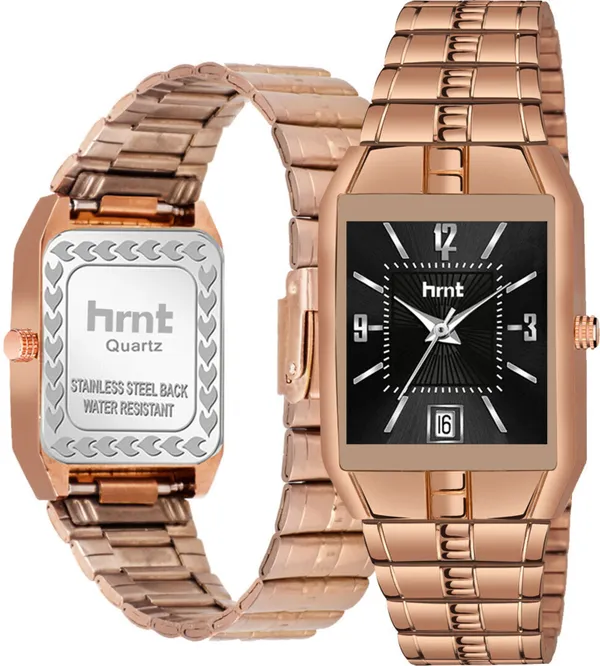 Rose_Gold_Stainless_Steel_Rectangular_Dial_Analog_Watch_For_Men