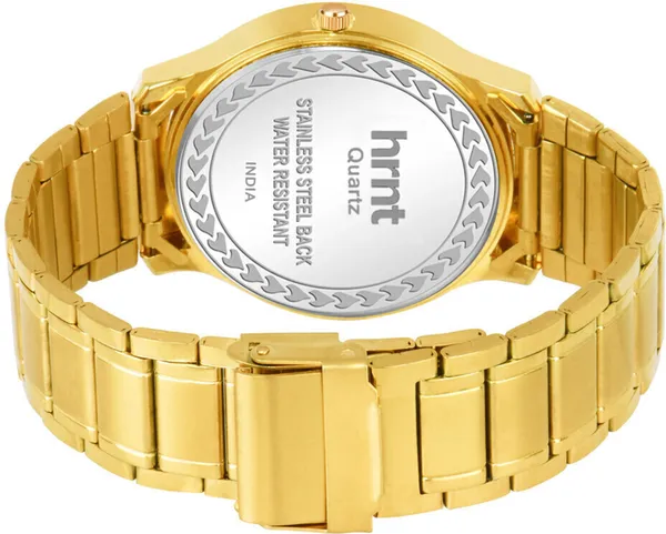 Gold_Stainless_Steel_Round_Dial_Quartz_Analog_Watch_For_Men