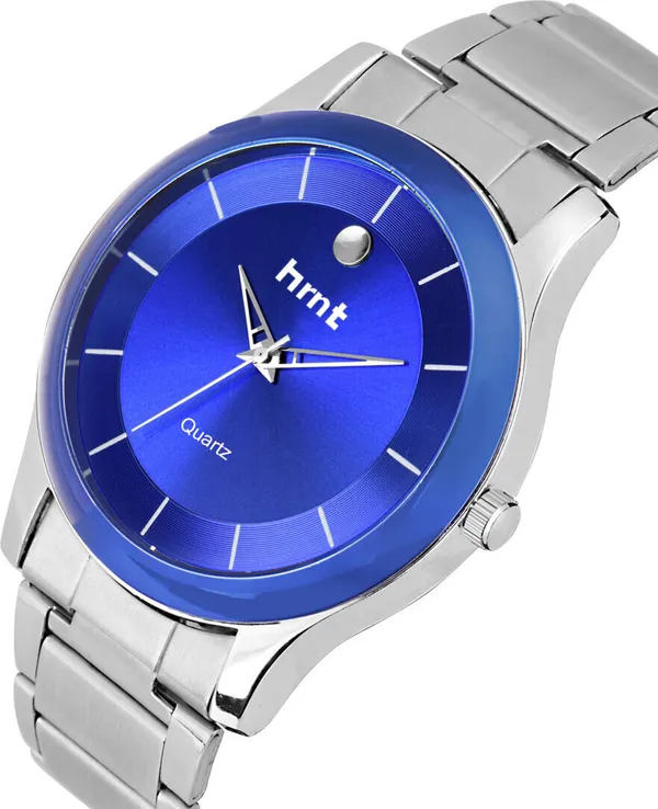 Blue_And_Silver_Stainless_Steel_Analog_Quartz_Watch_For_Men
