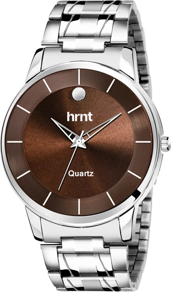 Silver_And_Brown_Sunburst_Dial_Stainless_Steel_Analog_Watch_For_Men