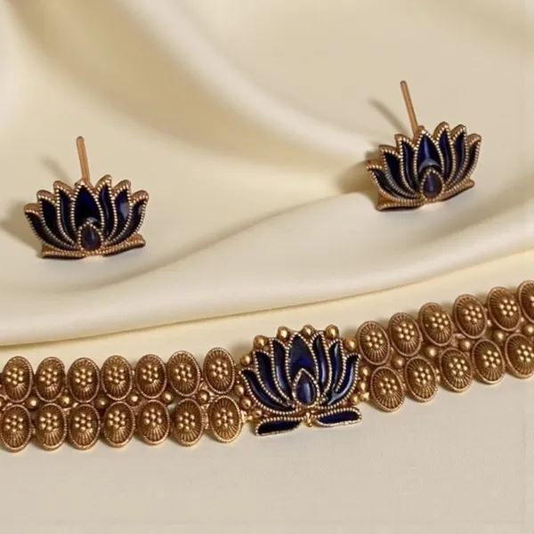 Golden_Lotus_Choker