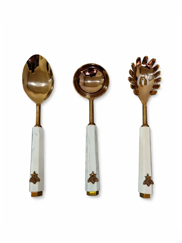 Golden_Hive_Serving_Spoon_Set_Of_6_Pcs