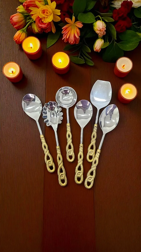Eternal_Loop_Serving_Spoon_Set_Of_6_Pcs