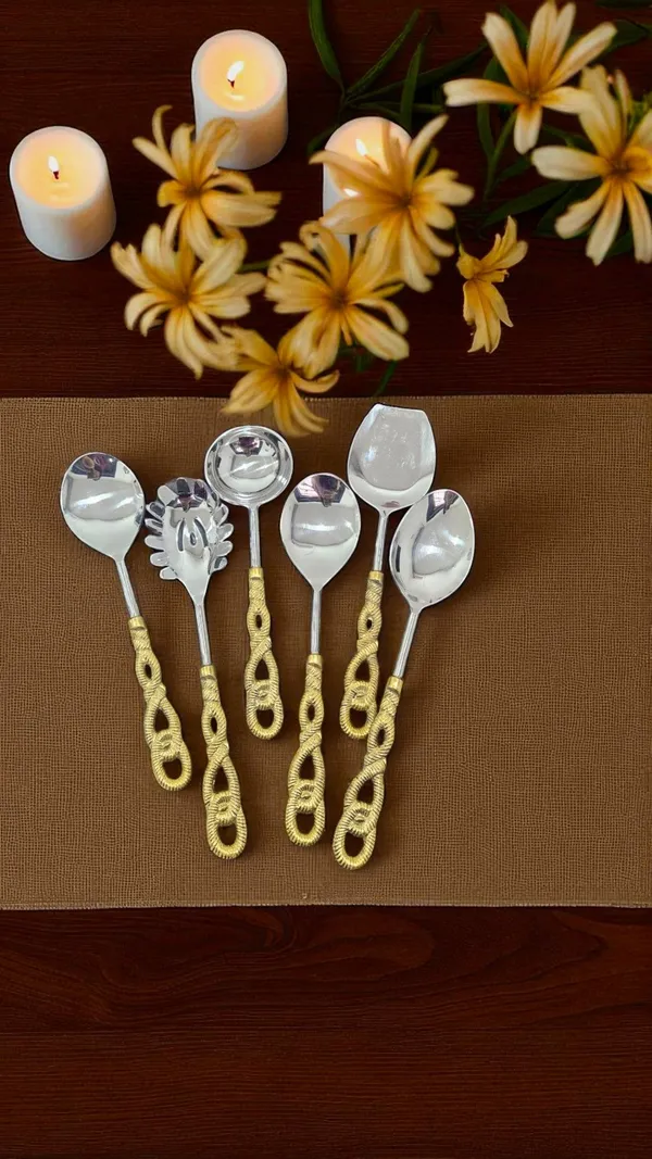 Eternal_Loop_Serving_Spoon_Set_Of_6_Pcs