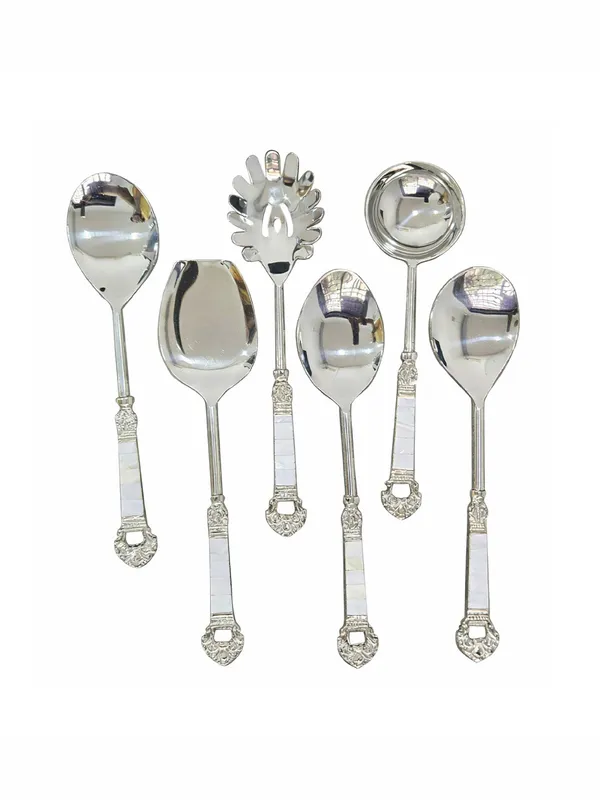 Lustrous_Pearl_Serving_Spoon_Set_Of_6