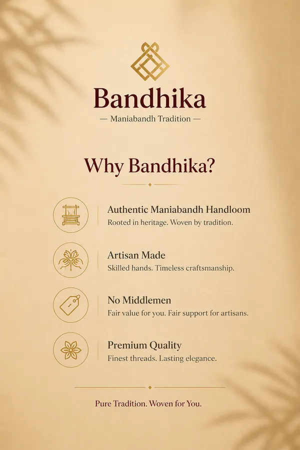 Bandhika_Maniabandha_Ikat_Pure_Cotton_Saree_Rani_Pink_Emerald_Green_Traditional_Handloom