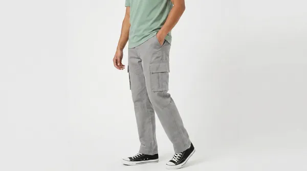 Grey_Premium_Cotton_Lycra_Cargo_For_Men