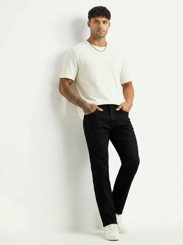 Black_Premium_Jeans_Straight_Fit_For_Men